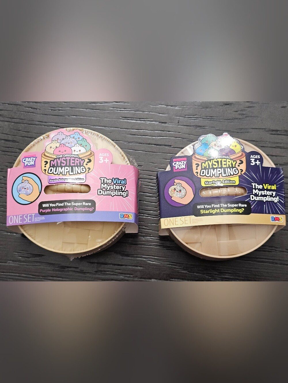 2pack Viral Mystery Dumpling Squishy Toy